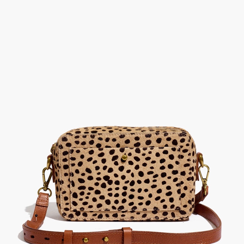 Madewell Dotted Calf Hair transport bag